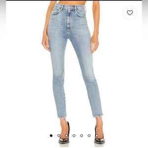 AGOLDE high waisted skinny jeans - BRAND NEW